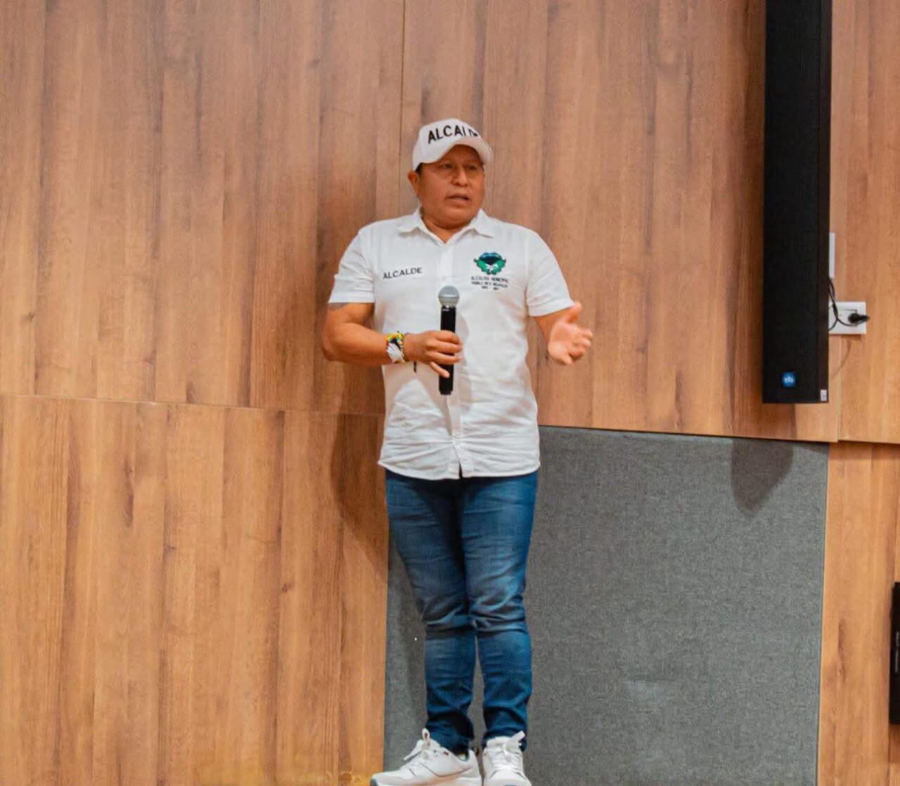 Martín Siagama Gutiérrez, alcalde de Pueblo Rico.