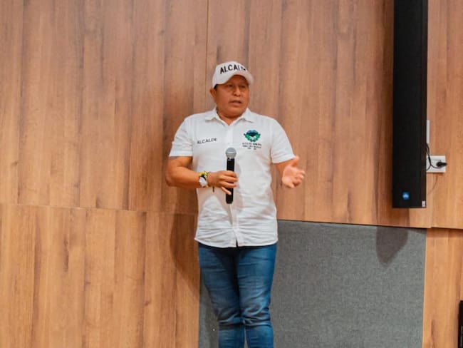 Martín Siagama Gutiérrez, alcalde de Pueblo Rico.