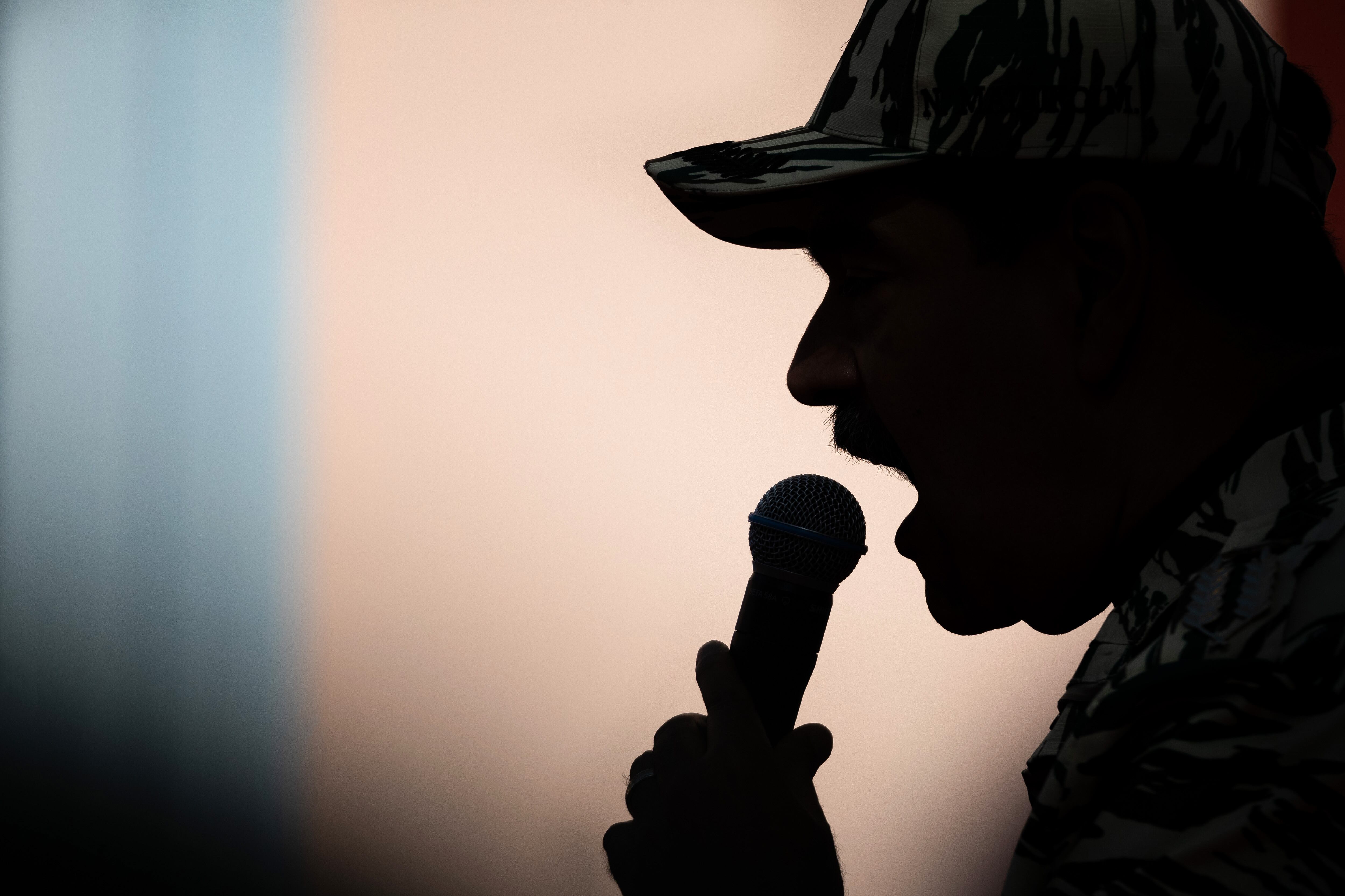 El presidente de Venezuela, Nicolás Maduro, ofrece un discurso en Caracas (Venezuela). 
EFE/ Rayner Peña R.