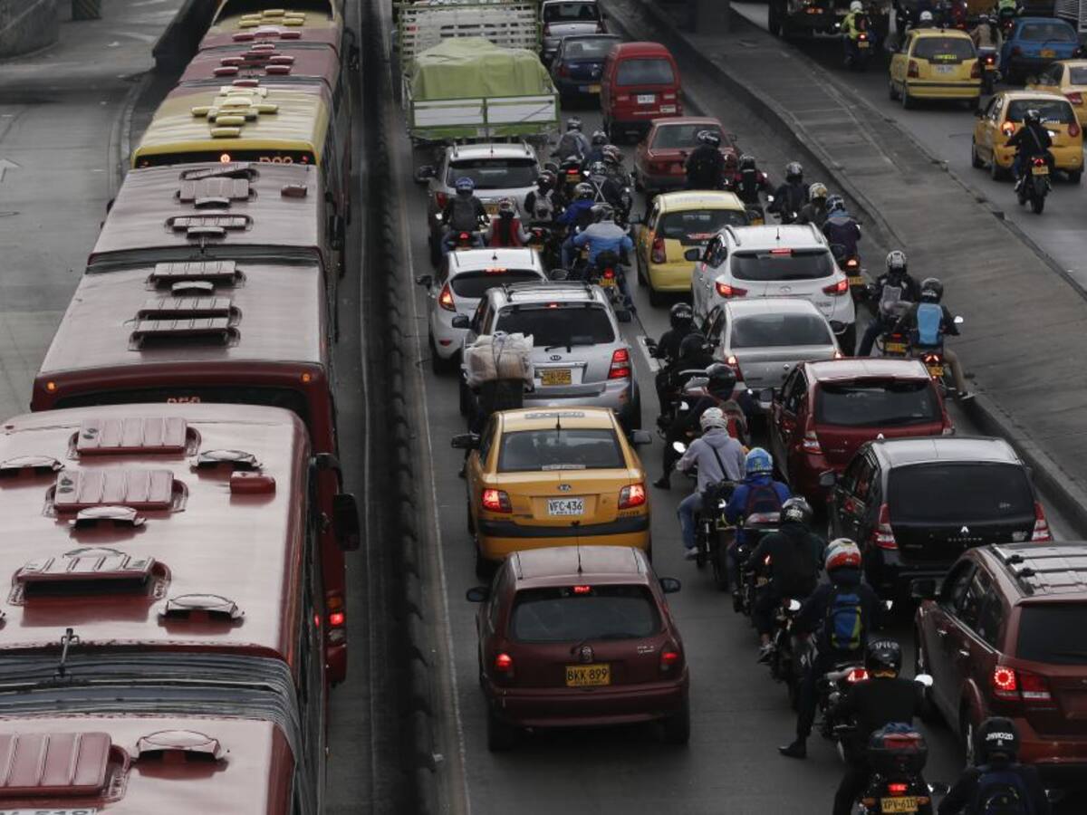 “Se incrementó el trancón en un ahora por las ciclo rutas de la calle 13”