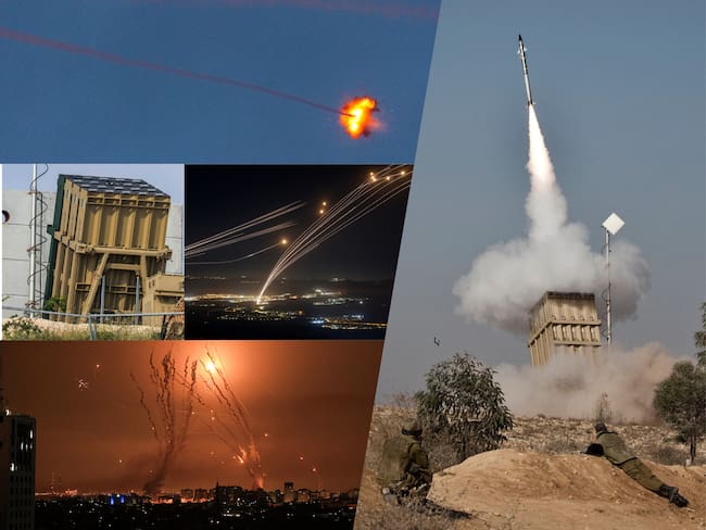 El mecanismo de defensa antiaérea israelí ha sido el personaje clave de la defensa del país judío tras un año de guerra abierta en la región.
(Foto: Caracol Radio / Getty)