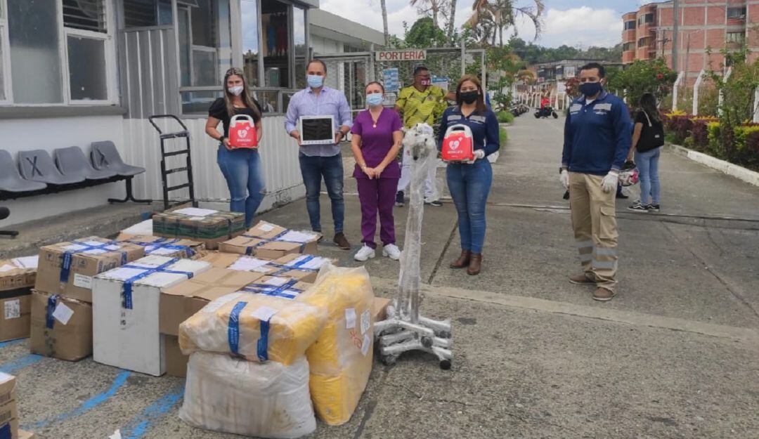 Donación al Hospital de Riosucio, Caldas
