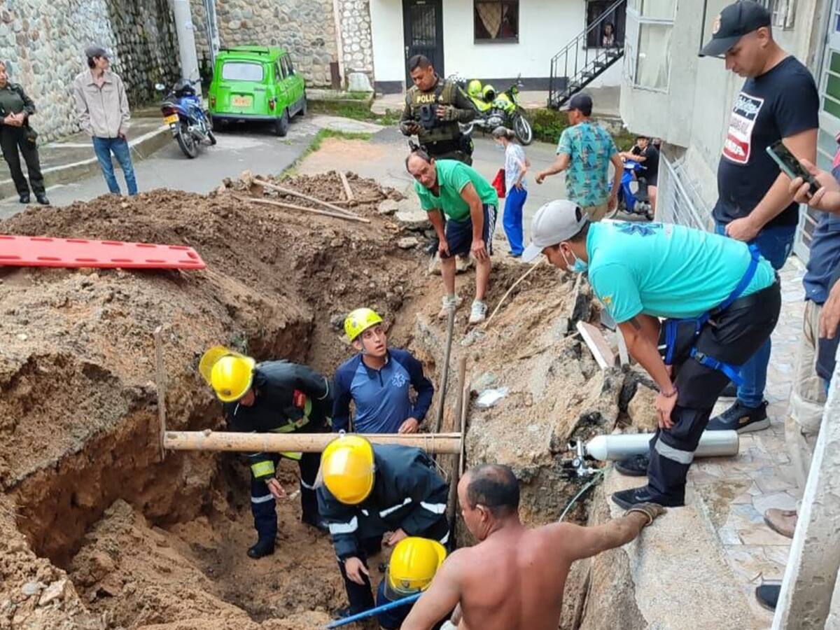 Milagro en el barrio Santa Barbara de Ibagué