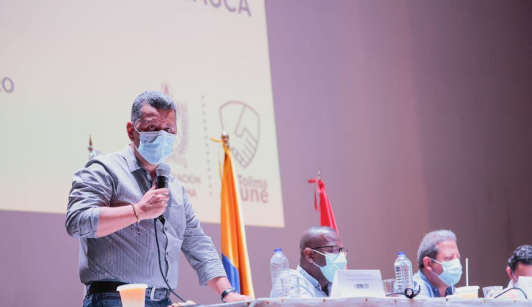 Ricardo Orozco, gobernador del Tolima. 