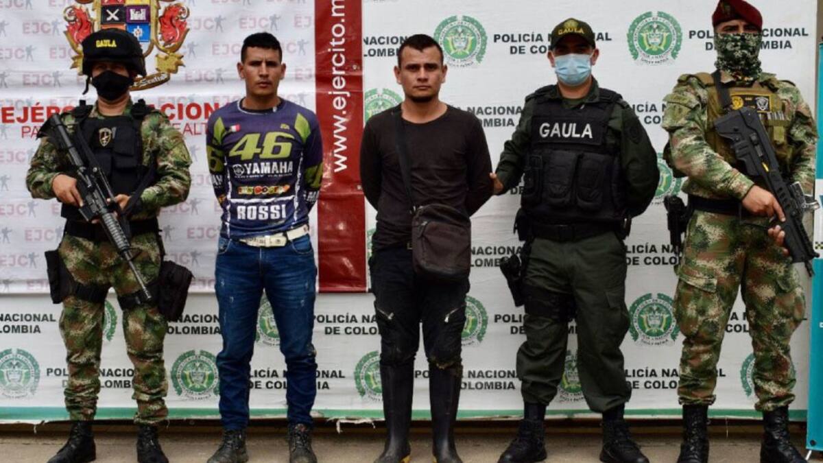 En Caquetá capturan dos presuntos integrantes del GAO-r E Carolina Ramírez