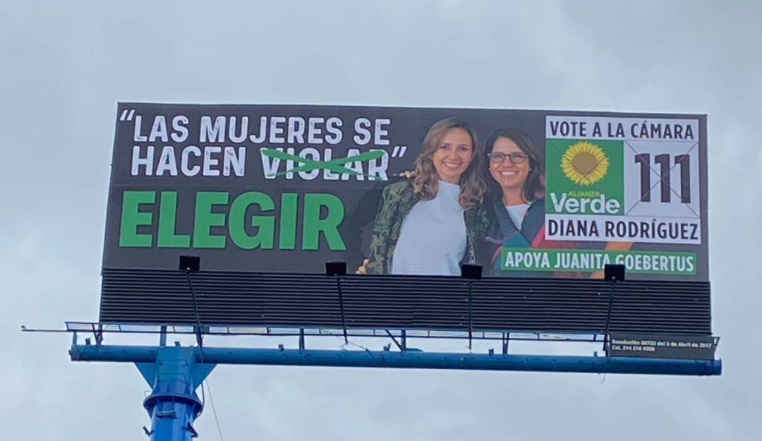 Valla de Juanita Goebertus