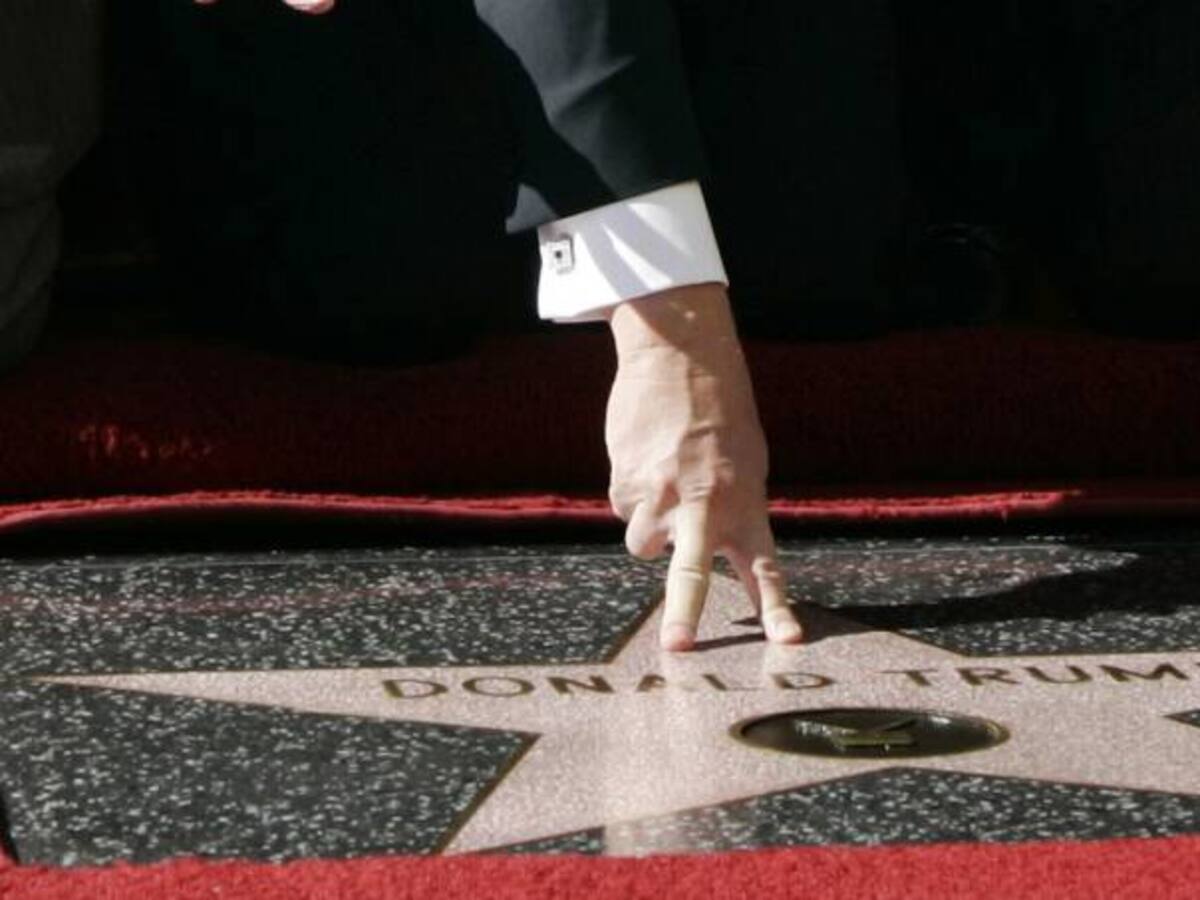 Estrella de Trump volverá a brillar pronto en Hollywood