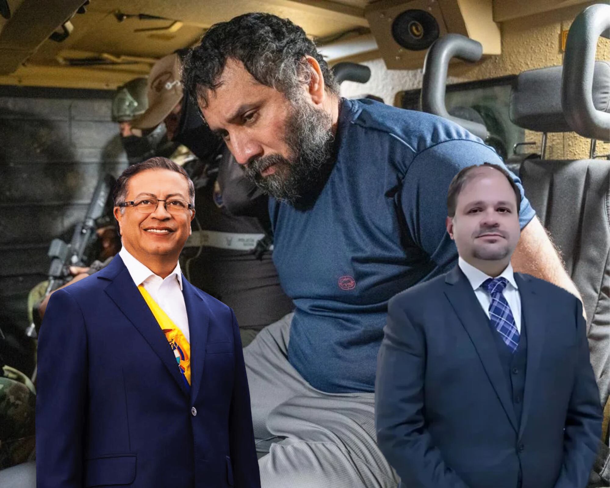 El gobierno ecuatoriano reiteró que el líder narcotraficante será enviado a Estados Unidos y aseguró que la supuesta relación entre ‘Fito’ y autoridades colombianos son solo rumores.
(Foto:   Caracol Radio / Getty / Cortesía )