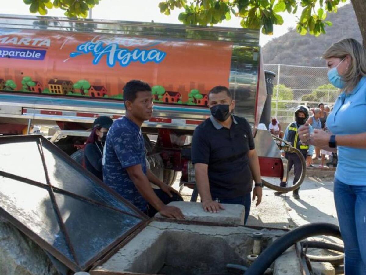 “Petro trabajará en solucionar el desabastecimiento de agua”: Alcaldesa