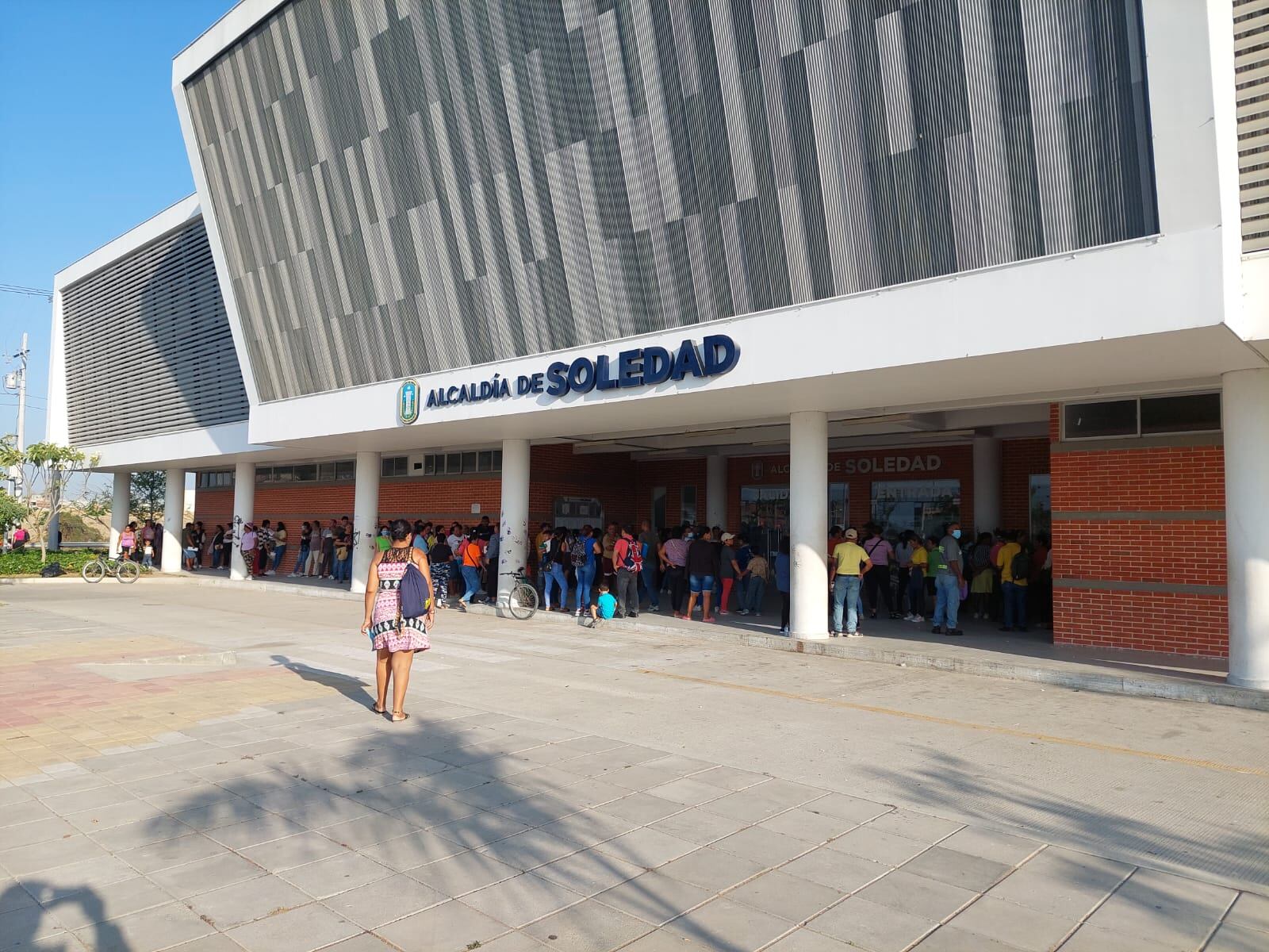 Usuarios del Sisbén en Soledad.