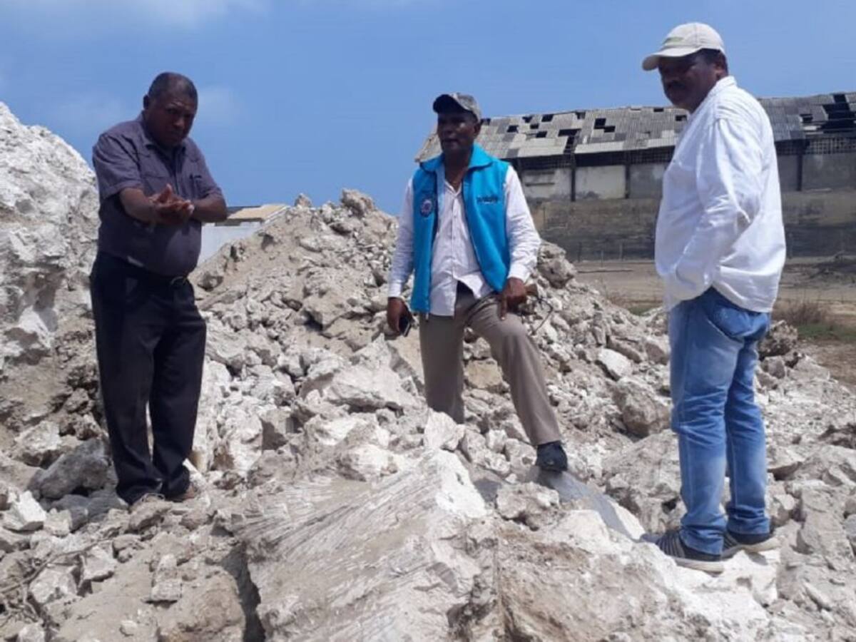 Suspenden actividades de minería ilegal en Salinas de Galerazamba