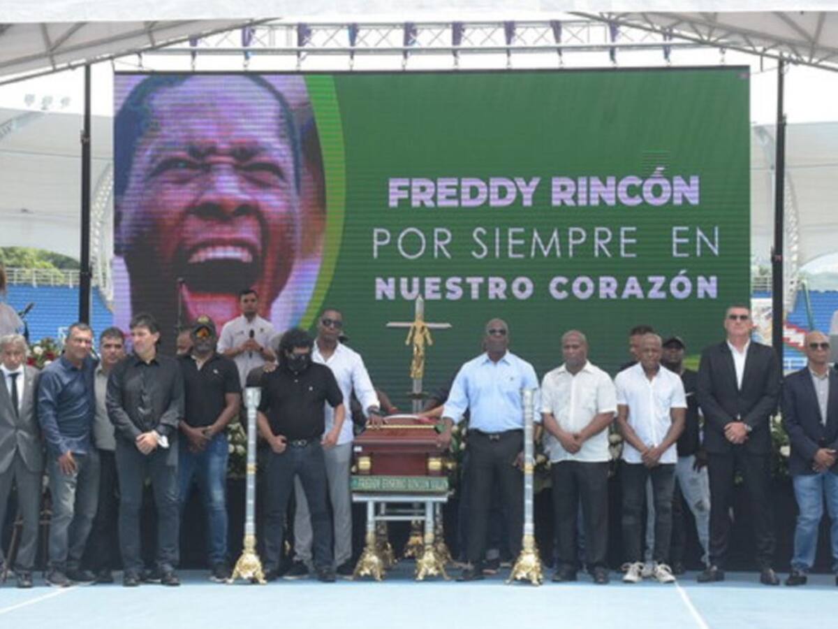 Freddy Rincón: Así fue el emotivo último adiós en el Pascual Guerrero