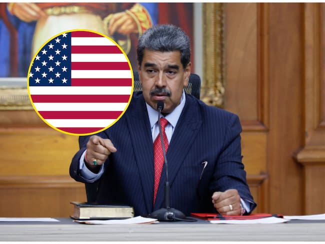 Maduro aseguró que “persiguen, golpean, desaparecen y torturan” a jóvenes venezolanos en EE.UU. Foto: EFE.