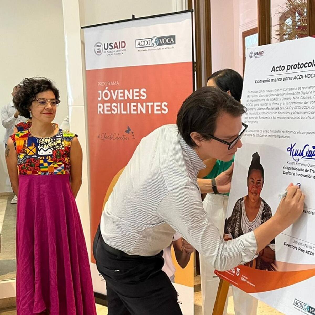 Jóvenes emprendedores de Cartagena recibirán servicios de educación financiera