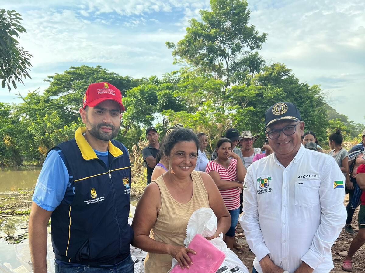 400 familias afectadas por inundaciones en Morales- Bolívar recibieron ayudas humanitarias