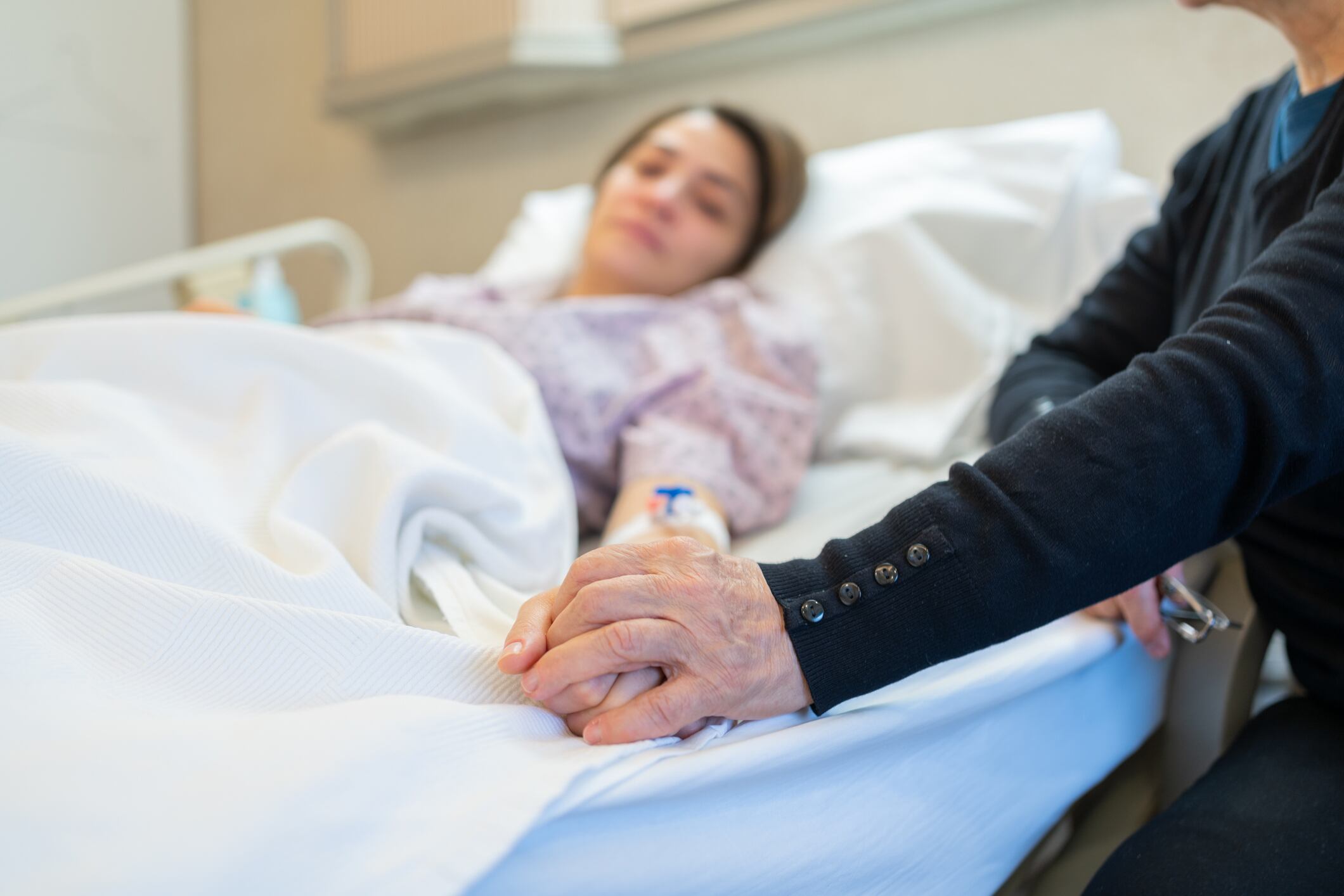 Persona enferma en hospital, imagen de referencia // Getty Images