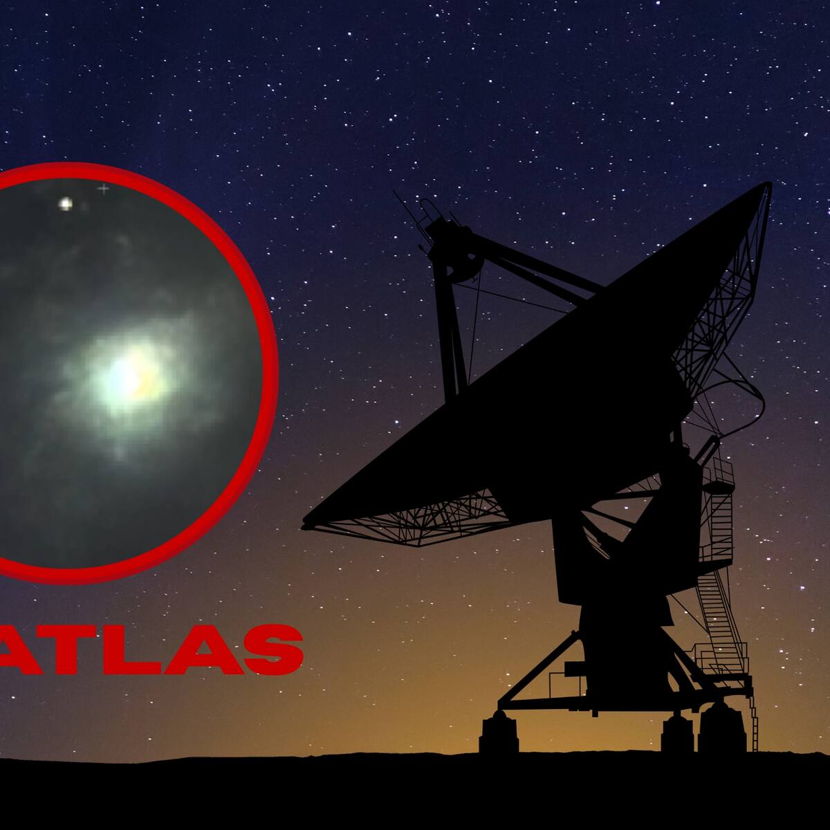 En VIDEO: Astrónomo descubre que el cometa 3i/Atlas está girando de lado, dejando ver una estructura
