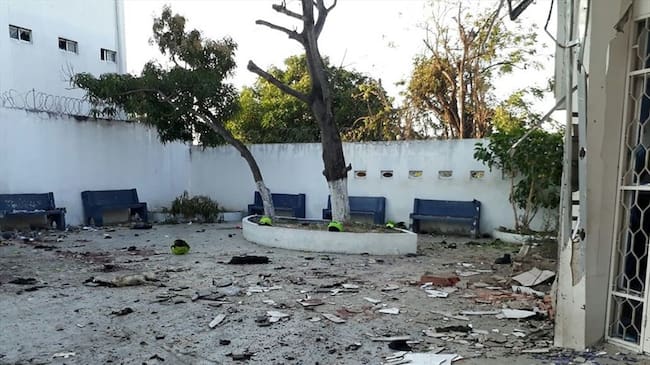 Al menos tres muertos y 20 heridos por explosión en estación de Policía en Barranquilla. Foto: Colprensa