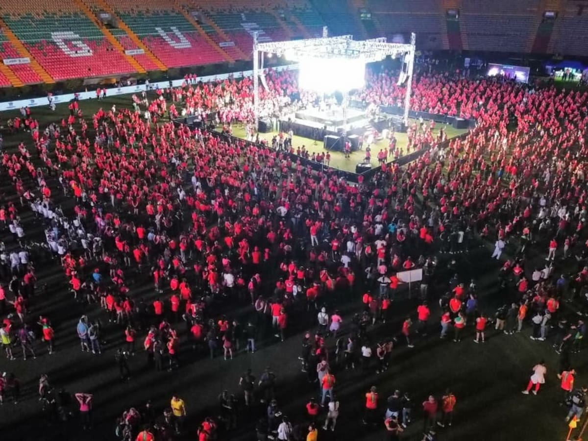Ibagué albergó el evento más grande de Actividad Física Musicalizada en Latinoamérica