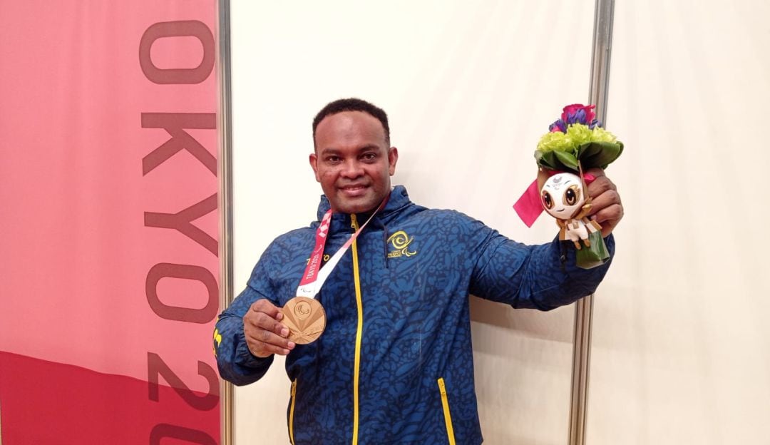 Fabio Torres medallista de bronce en los Juegos Paralímpicos de Tokio