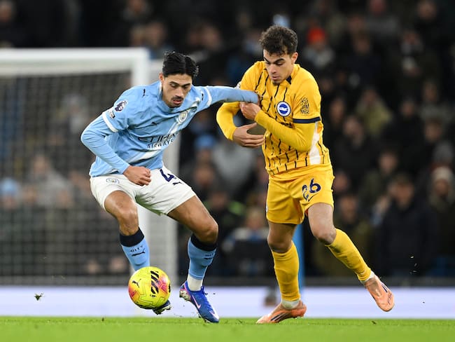 Manchester City resbala con Brighton y le cede terreno al Arsenal: así queda la tabla en Premier