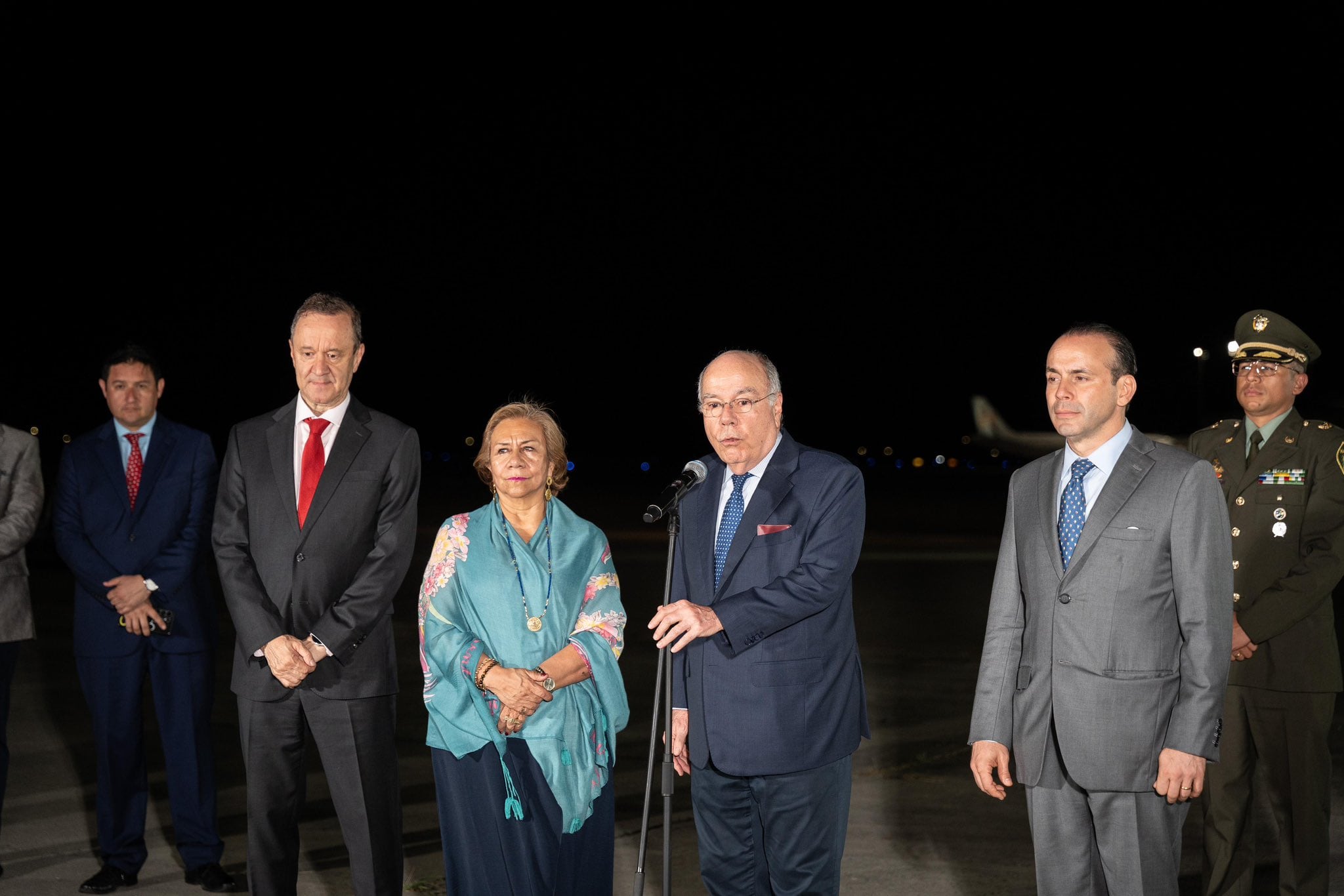 Canciller de Brasil llega a Colombia para posesión presidencial de Abelardo de la Espriella. Foto: EFE.