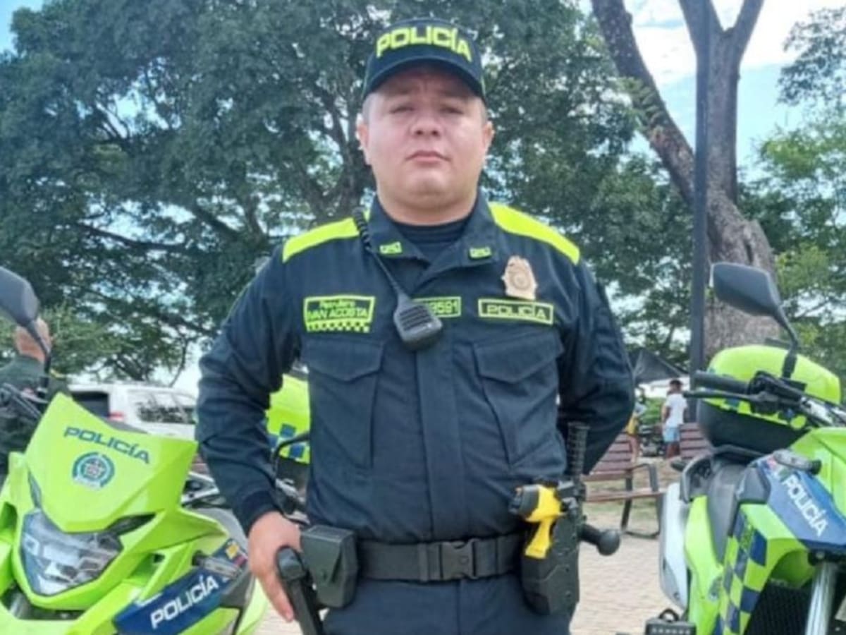 Iván Acosta: el policía asesinado que se fue sin conocer a su hija