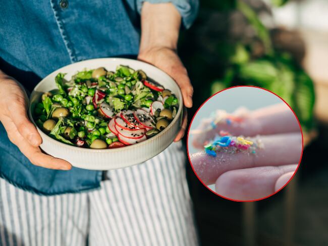 Vegetales, microplásticos, imágenes de referencia (Getty Images).