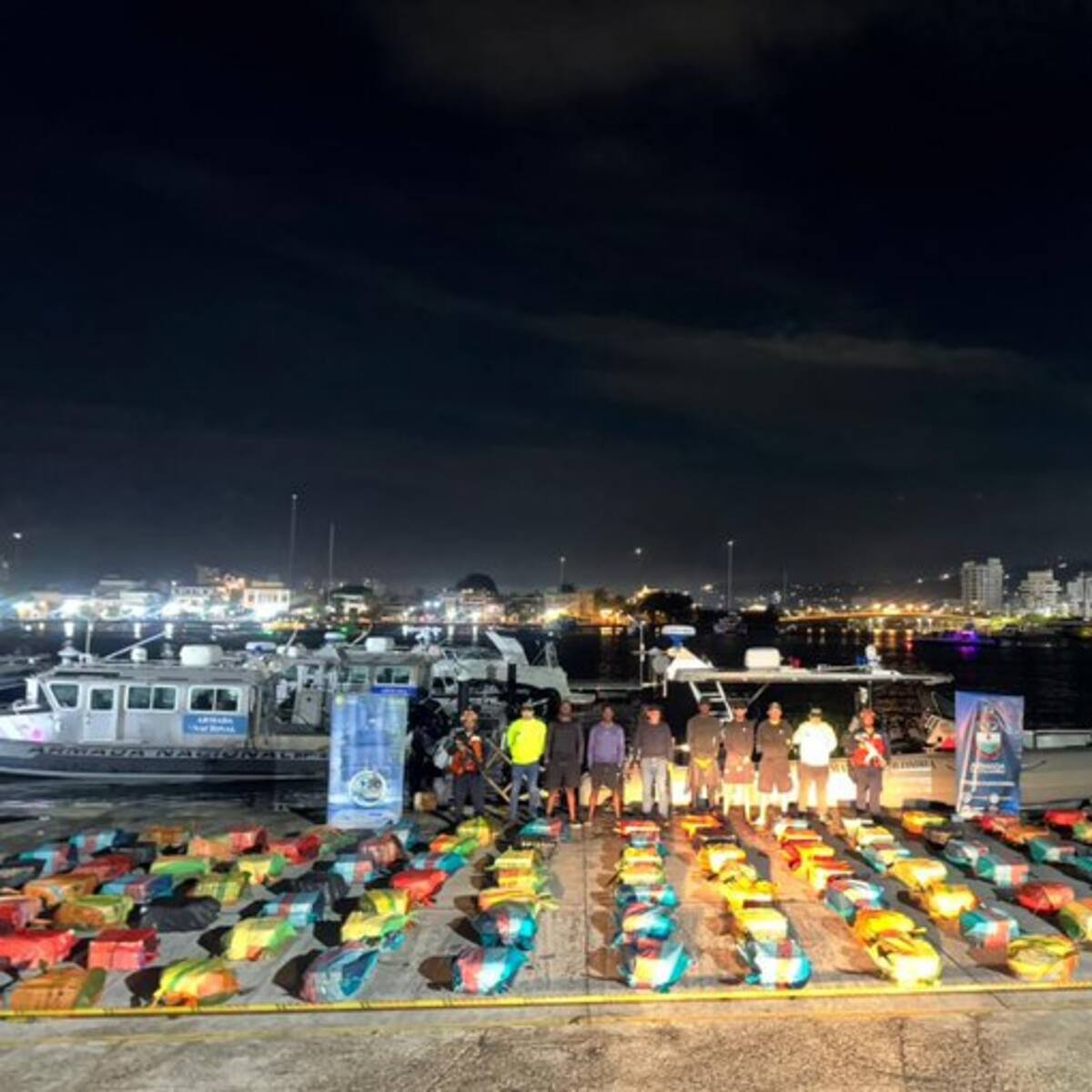 Fuerzas Militares en Tumaco, el Valle y el Caribe: más de seis toneladas de droga incautadas