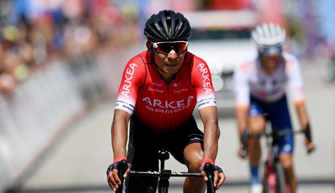 Nairo Quintana en la tercera etapa de la Ruta de Occitania