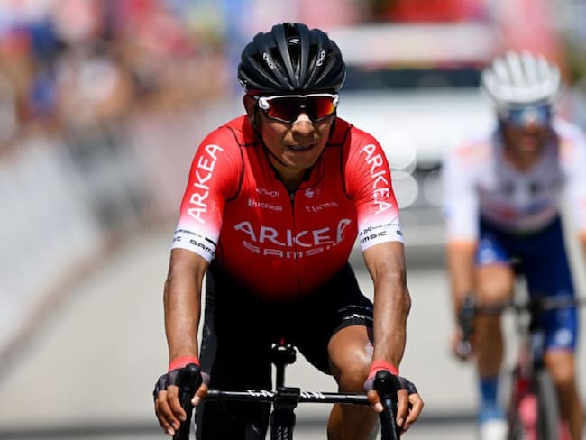 Nairo Quintana en la tercera etapa de la Ruta de Occitania