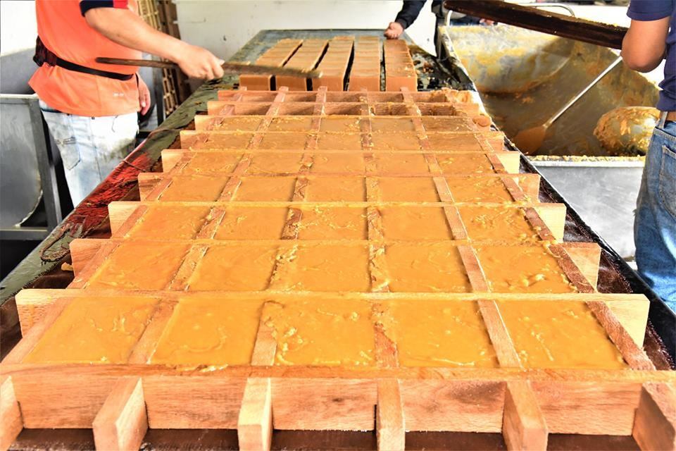 La producción anual llega a las 58000 mil toneladas de panela..