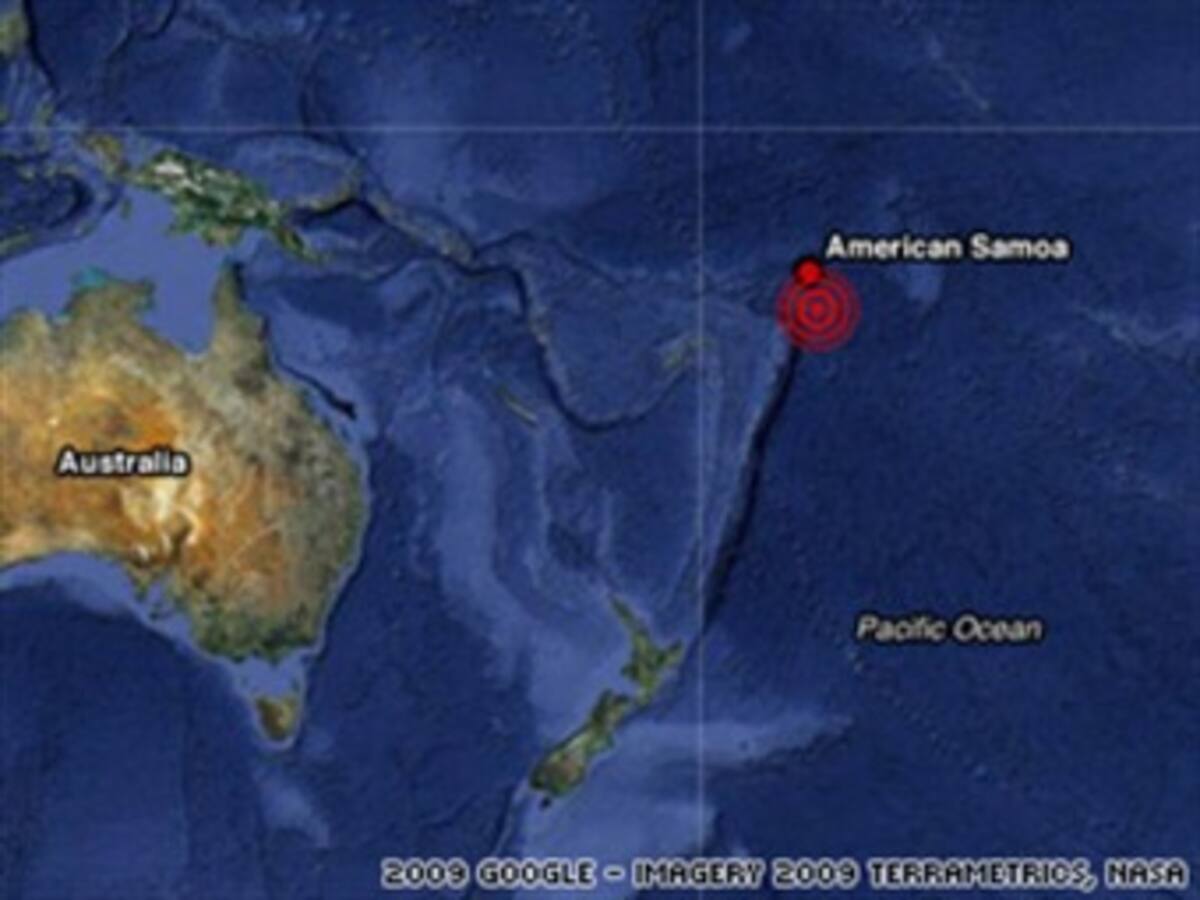 Sismo en el fondo del mar genera Tsunami en el Pacífico Sur