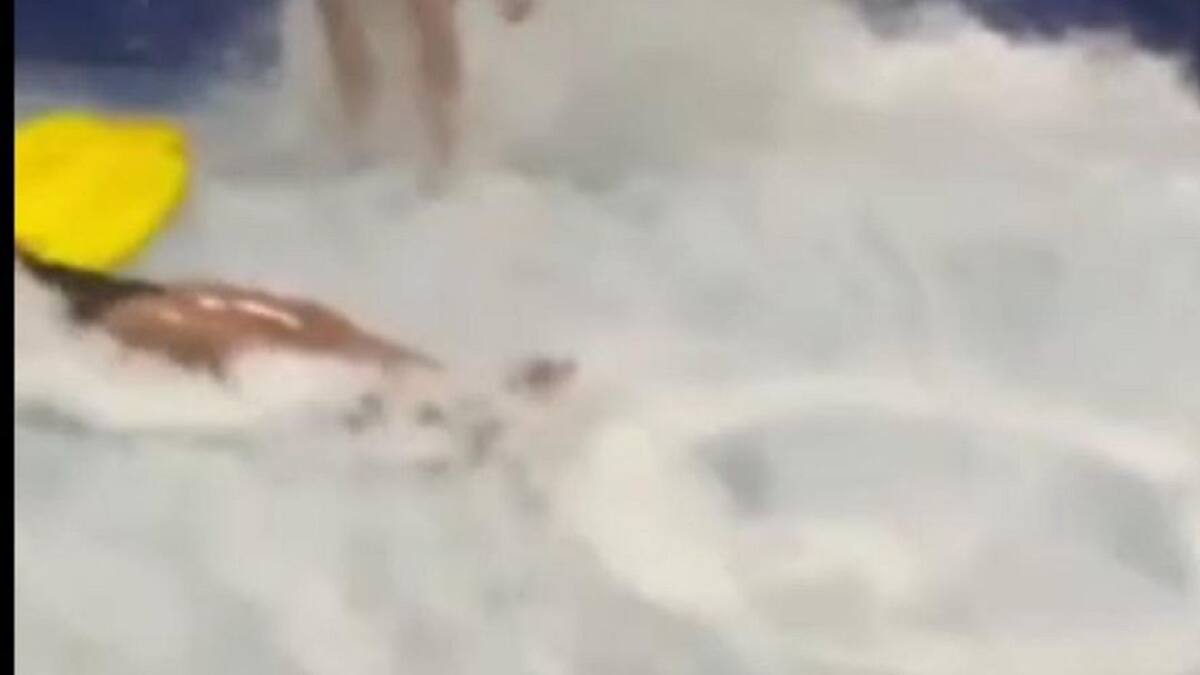 Menor de 10 años quedó atrapada en atracción de agua en Medellín
