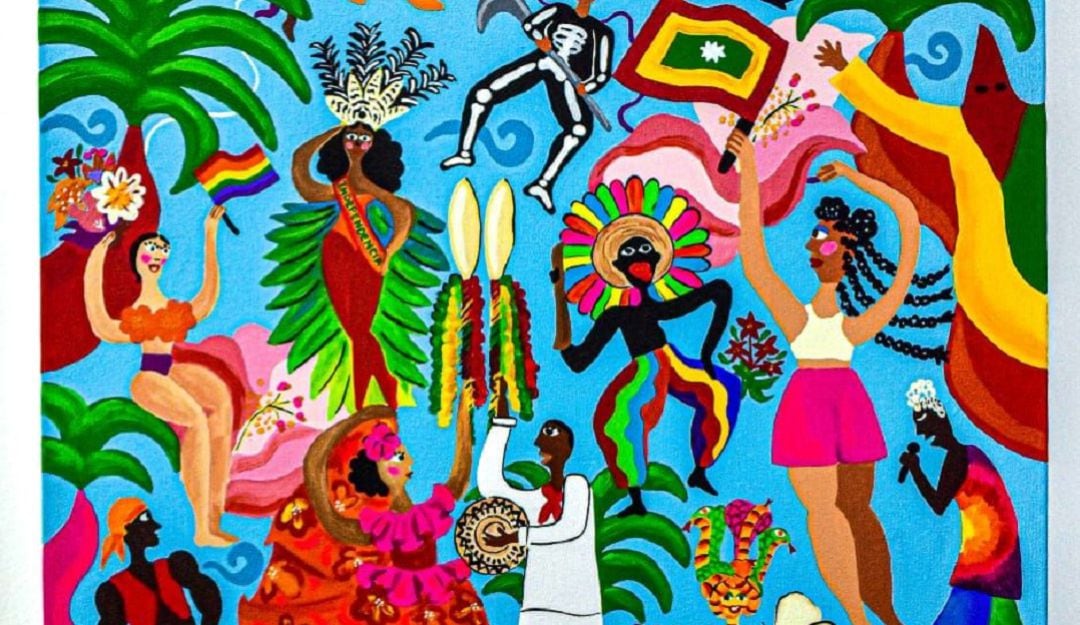 La obra es de la artista Dora Moreno Zuñiga