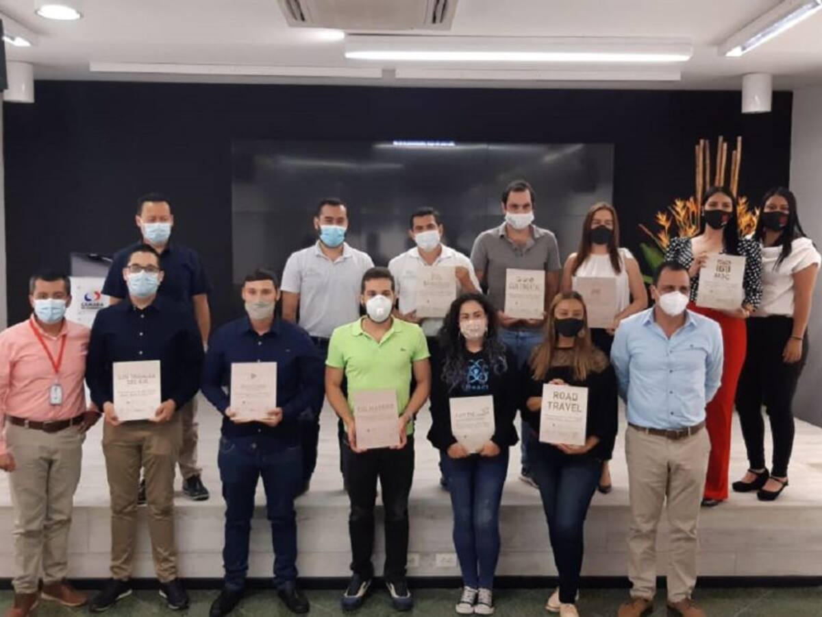 10 jovenes emprendedores del Quindío aceleraron sus negocios