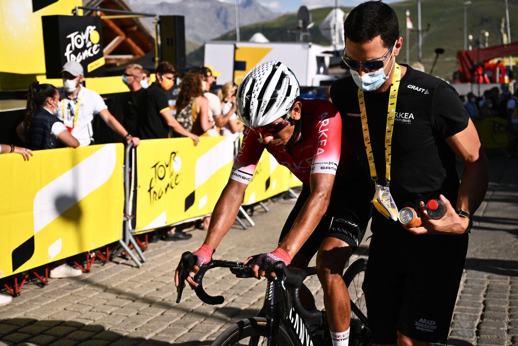 Nairo Alexander Quintana durante el Tour de Francia 2022 (Photo by Marco Bertorello - Pool/Getty Images)