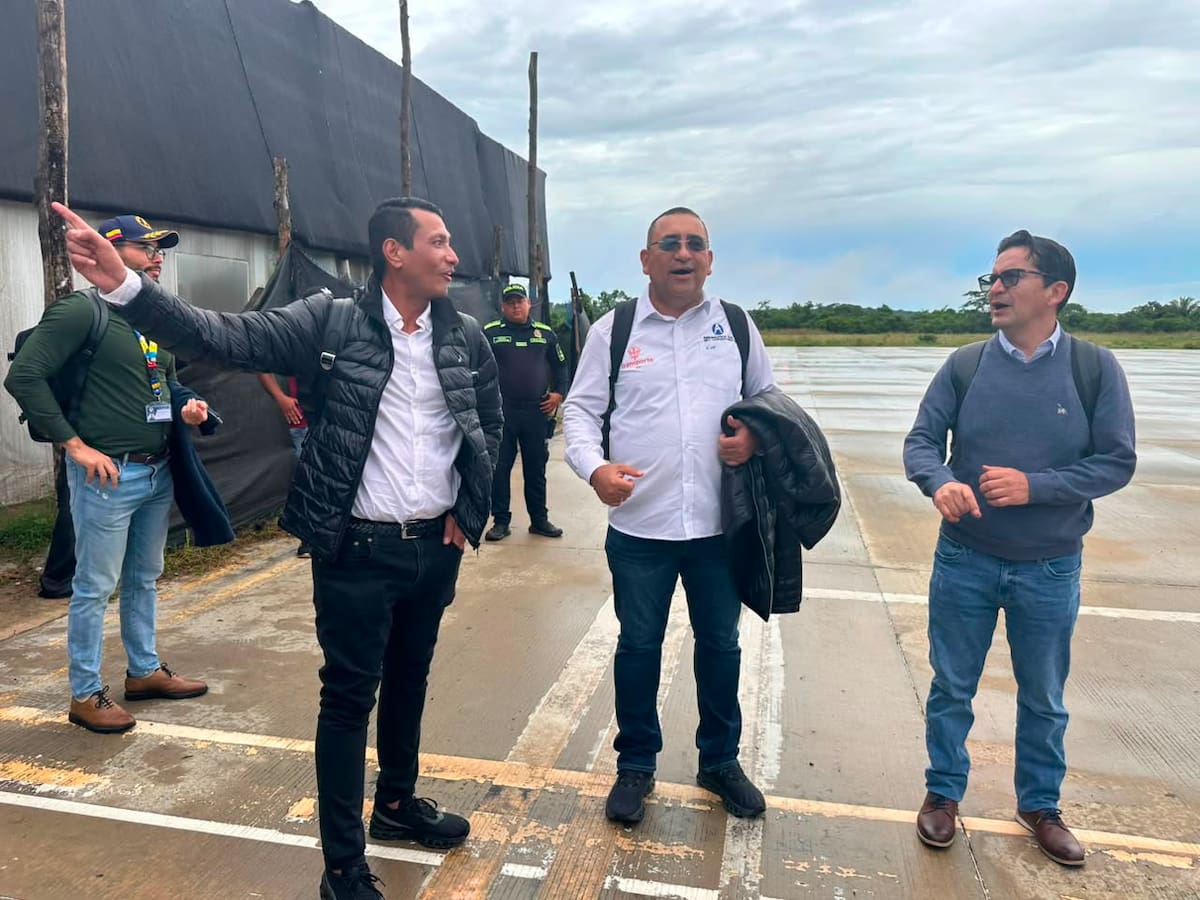 Aeronáutica Civil avanza en la reactivación del aeropuerto Las Flores en El Banco, Magdalena