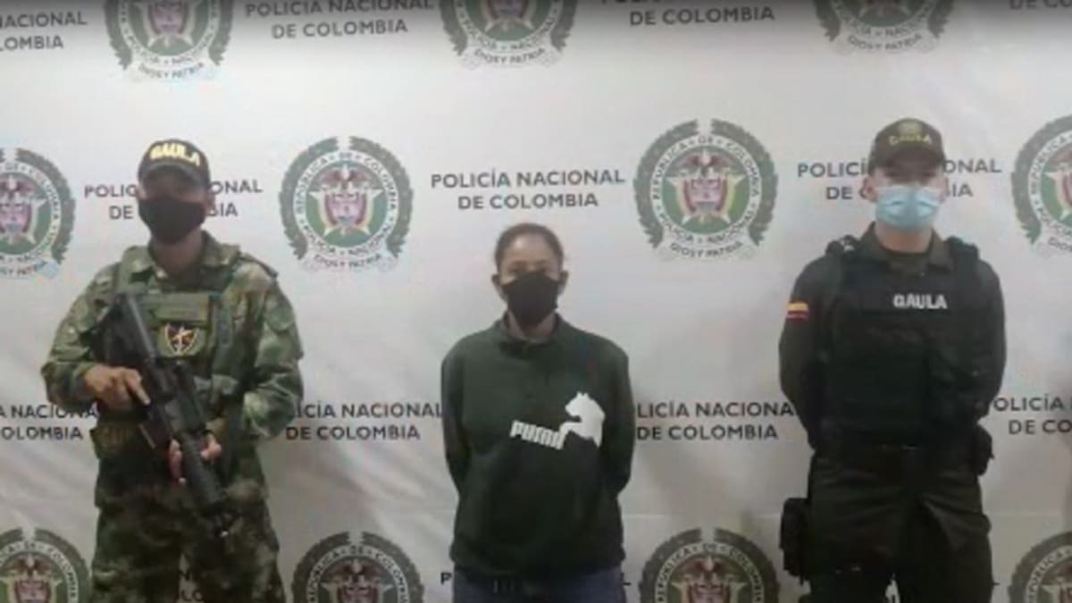 Capturan mujer que extorsionaba a su mamá y a su novio en Quindío
