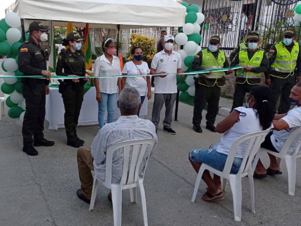 Policía inauguró nuevo frente de seguridad en Zaragocilla