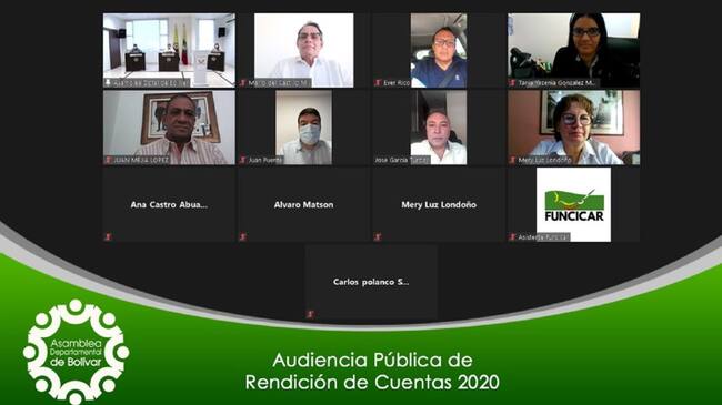Cesión virtual Asamblea de Bolívar