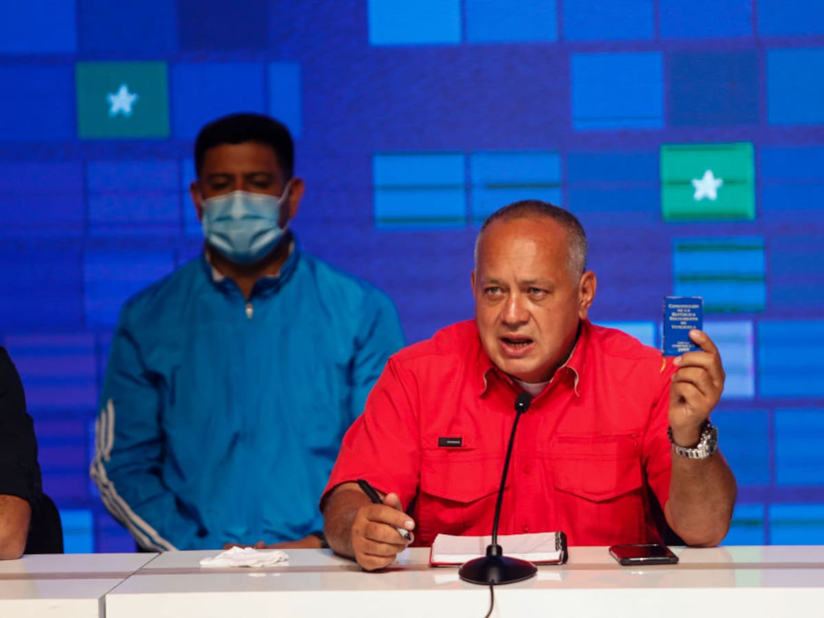 “Los vamos a joder”, amenaza de Diosdado Cabello a los líderes de la oposición venezolana