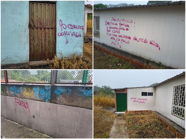 Amenazan a directora y docentes de escuela de Cáchira, Norte de Santander. Foto: Caracol Radio.