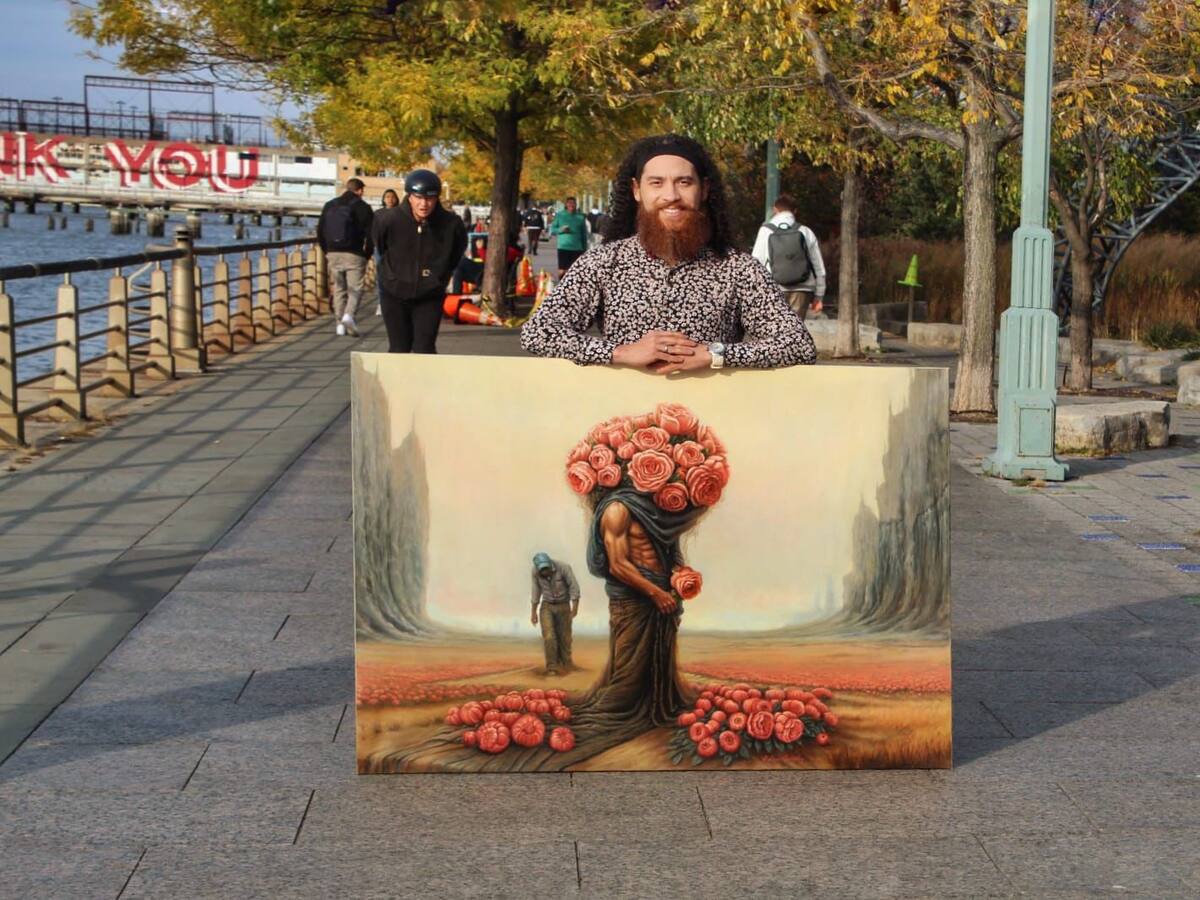 Edisson González, el artista colombiano que ha llevado su obra a grandes galerías en Estados Unidos