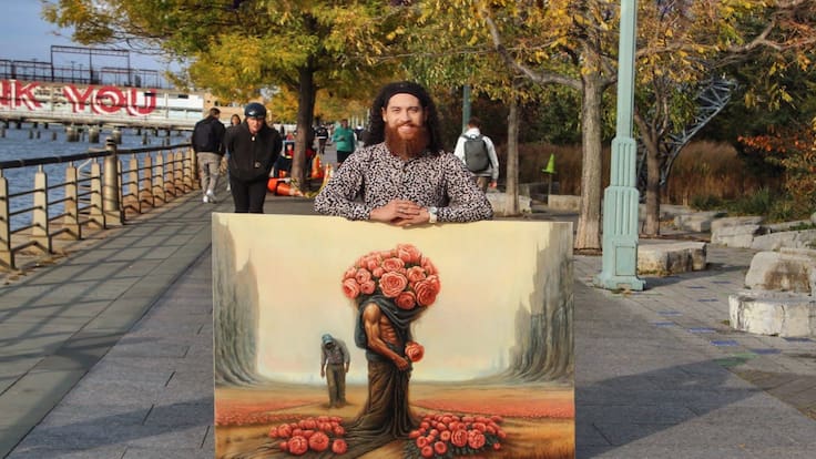 Edisson González, el artista colombiano que ha llevado su obra a grandes galerías en Estados Unidos