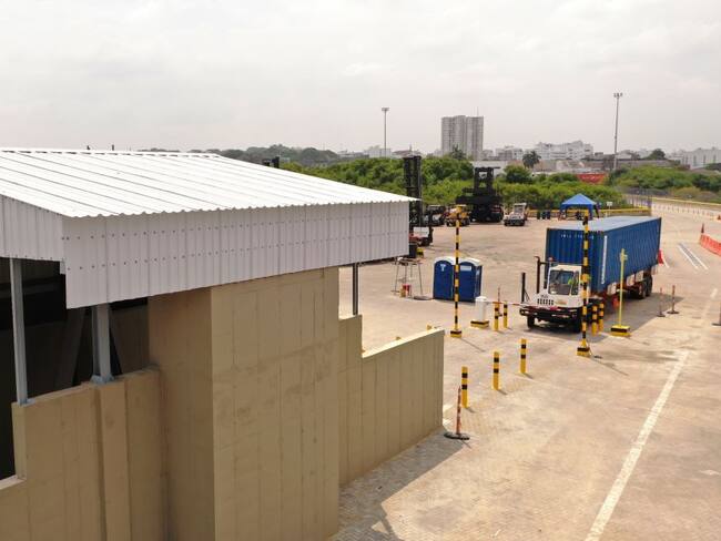 COMPAS Cartagena instala escáner para inspección de contenedores