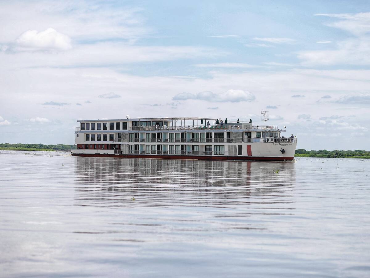 “Llegada de crucero de lujo al río Magdalena marca hito para la navegación turística”: Cormagdalena