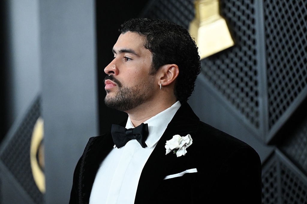 Bad Bunny at the 68th GRAMMY Awards held at the Crypto.com Arena on February 01, 2026 in Los Angeles, California. (Photo by Gilbert Flores/Billboard via Getty Images)