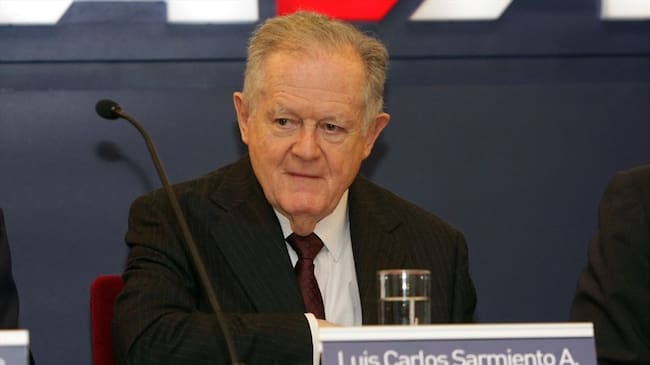 Luis Carlos Sarmiento, empresario. Foto: Colprensa