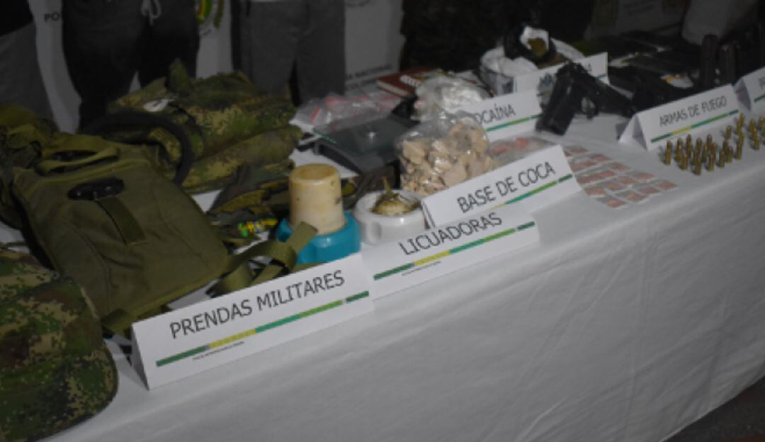 Incautación estupefacientes